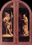 CORNELISZ VAN OOSTSANEN, Jacob Sts Christopher and Anthony dfg oil painting on canvas